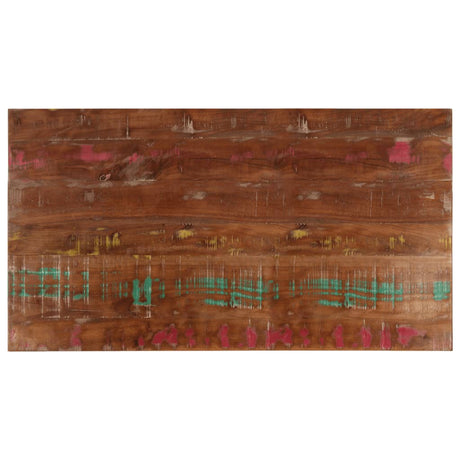 Vidaxl tafelblad rechthoekig 110x50x2,5 cm massief gerecycled hout