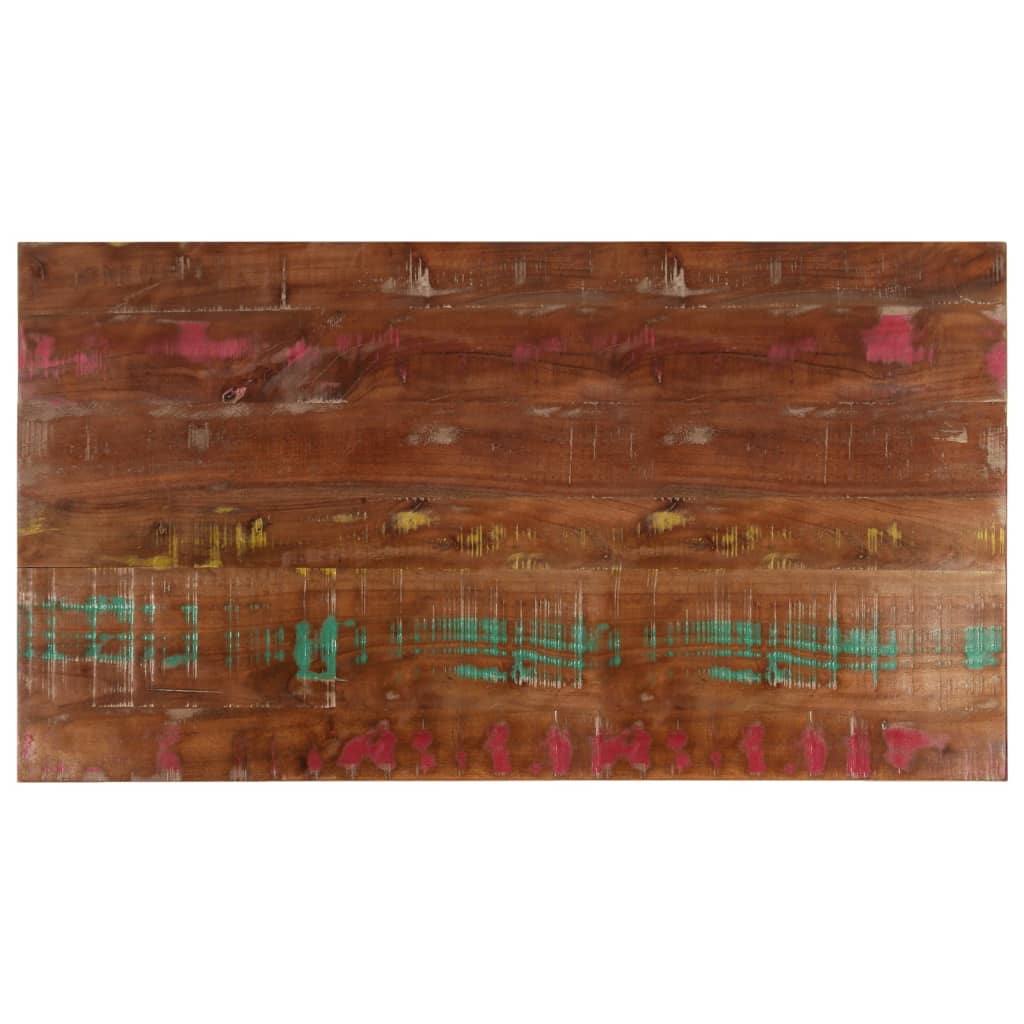 Vidaxl tafelblad rechthoekig 100x60x1,5 cm massief gerecycled hout