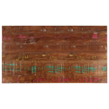 Vidaxl tafelblad rechthoekig 100x60x1,5 cm massief gerecycled hout