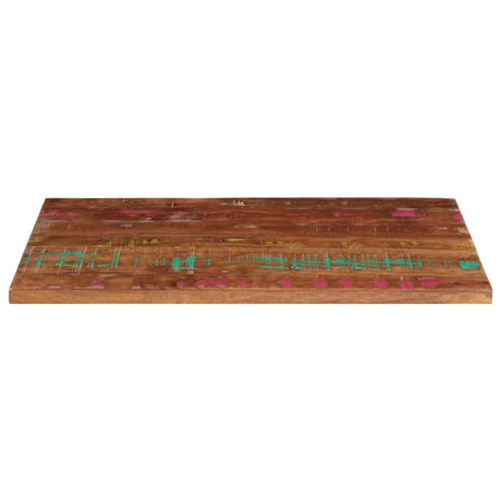 Vidaxl tafelblad rechthoekig 100x60x1,5 cm massief gerecycled hout
