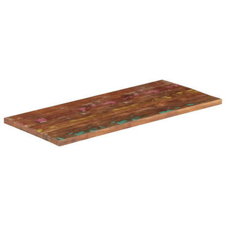 Vidaxl tafelblad rechthoekig 100x60x2,5 cm massief gerecycled hout