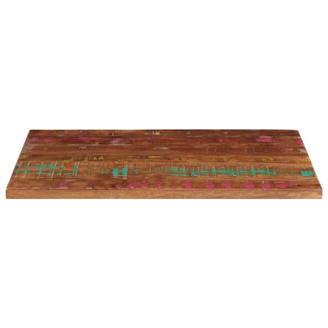 Vidaxl tafelblad rechthoekig 100x60x2,5 cm massief gerecycled hout