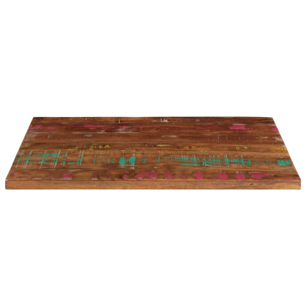 Vidaxl tafelblad rechthoekig 80x70x1,5 cm massief gerecycled hout