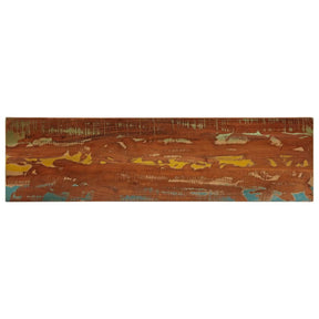 Vidaxl tafelblad rechthoekig 110x20x3,8 cm massief gerecycled hout