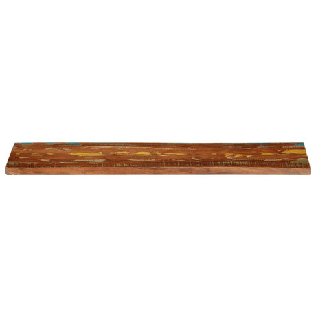 Vidaxl tafelblad rechthoekig 110x20x3,8 cm massief gerecycled hout