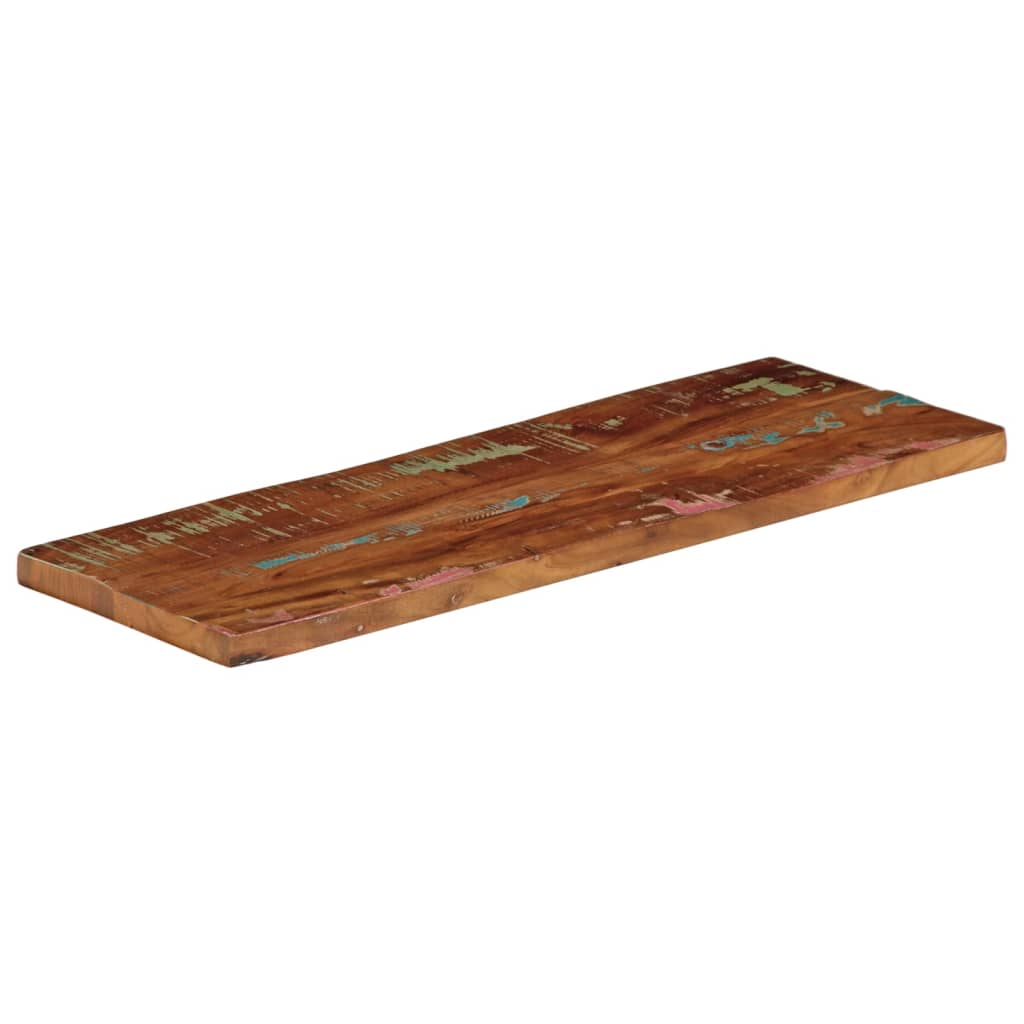Vidaxl tafelblad rechthoekig 80x30x3,8 cm massief gerecycled hout