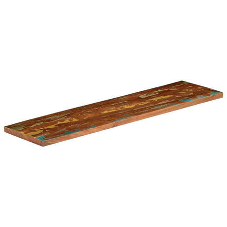 Vidaxl tafelblad rechthoekig 120x30x3,8 cm massief gerecycled hout