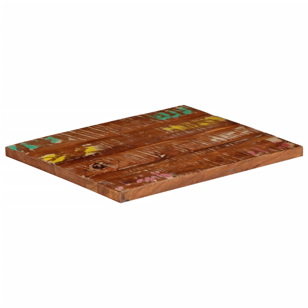 Vidaxl tafelblad rechthoekig 60x50x3,8 cm massief gerecycled hout