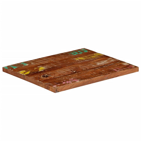 Vidaxl tafelblad rechthoekig 60x50x3,8 cm massief gerecycled hout