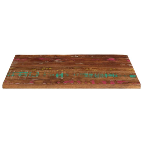 Vidaxl tafelblad rechthoekig 90x50x3,8 cm massief gerecycled hout