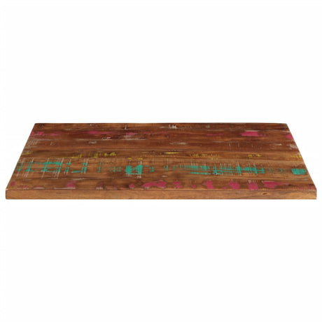 Vidaxl tafelblad rechthoekig 80x60x3,8 cm massief gerecycled hout