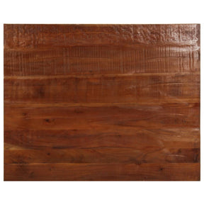Vidaxl tafelblad rechthoekig 100x80x2,5 cm massief gerecycled hout