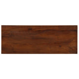 Vidaxl tafelblad rechthoekig 80x30x3,8 cm massief gerecycled hout