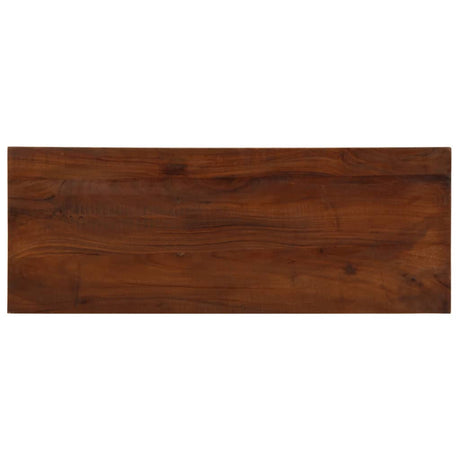 Vidaxl tafelblad rechthoekig 80x30x3,8 cm massief gerecycled hout
