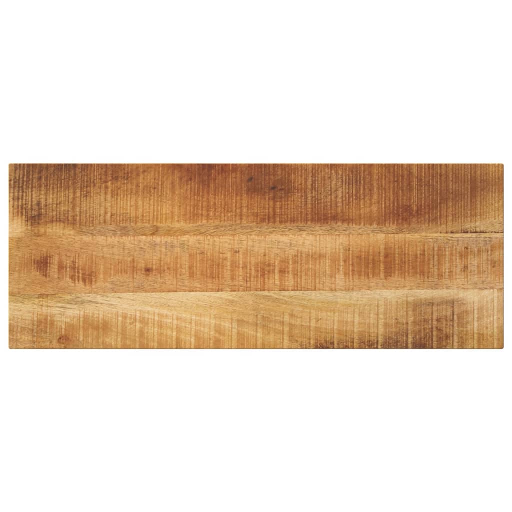 Vidaxl tafelblad rechthoekig 90x20x2,5 cm massief ruw mangohout