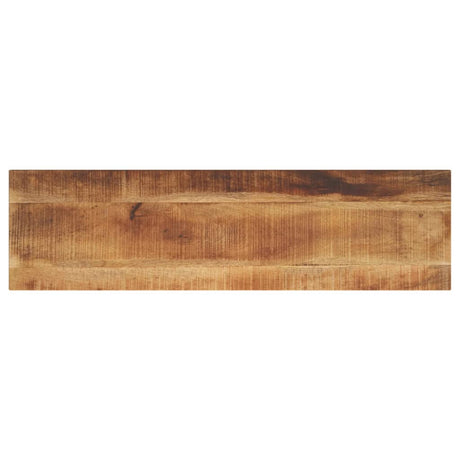 Vidaxl tafelblad rechthoekig 110x40x2,5 cm massief ruw mangohout