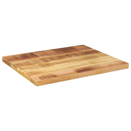 Vidaxl tafelblad rechthoekig 60x50x2,5 cm massief ruw mangohout