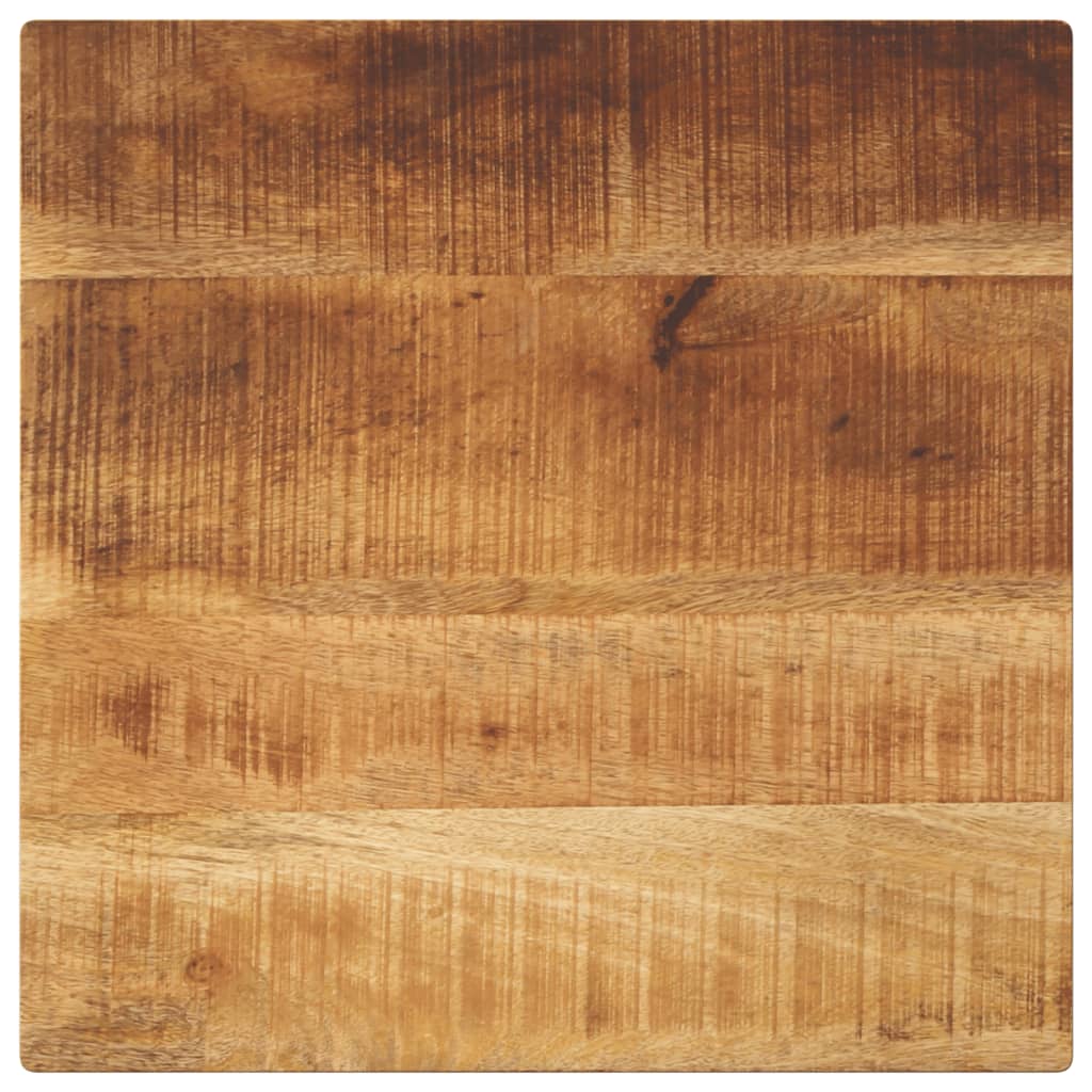 Vidaxl tafelblad vierkant 60x60x2,5 cm massief ruw mangohout
