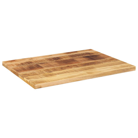 Vidaxl tafelblad rechthoekig 80x60x1,5 cm massief ruw mangohout