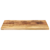 Vidaxl tafelblad rechthoekig 90x60x2,5 cm massief ruw mangohout