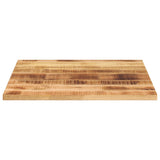 Vidaxl tafelblad vierkant 70x70x2,5 cm massief ruw mangohout