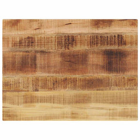 Vidaxl tafelblad rechthoekig 80x70x2,5 cm massief ruw mangohout