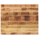 Vidaxl tafelblad rechthoekig 90x80x2,5 cm massief ruw mangohout