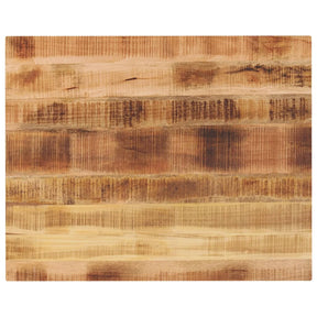 Vidaxl tafelblad rechthoekig 90x80x2,5 cm massief ruw mangohout