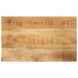 Vidaxl tafelblad rechthoekig 50x40x3,8 cm massief ruw mangohout