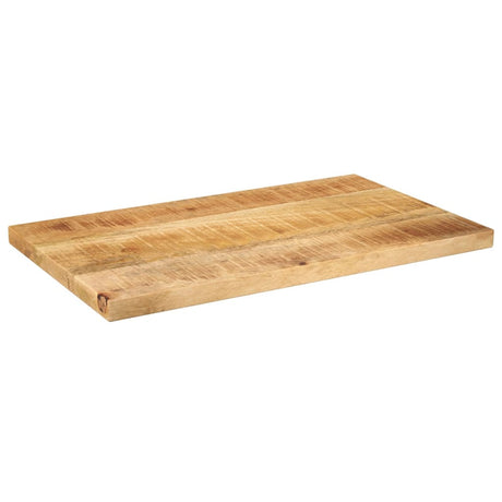 Vidaxl tafelblad rechthoekig 50x40x3,8 cm massief ruw mangohout