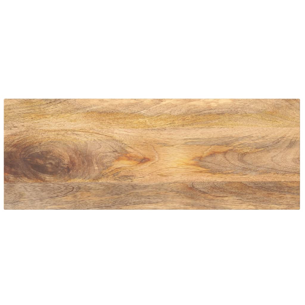 Vidaxl tafelblad rechthoekig 90x30x2,5 cm massief mangohout