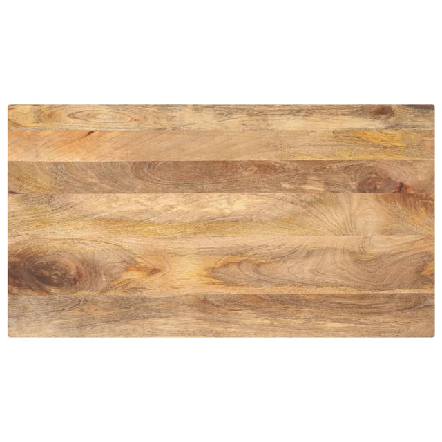 Vidaxl tafelblad rechthoekig 100x50x2,5 cm massief mangohout