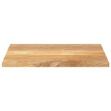 Vidaxl tafelblad rechthoekig 70x60x2,5 cm massief mangohout