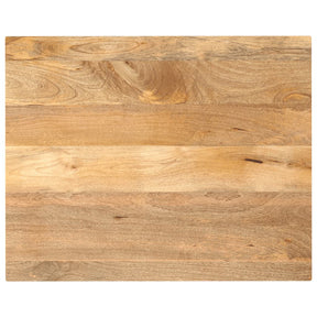 Vidaxl tafelblad rechthoekig 90x80x2,5 cm massief mangohout