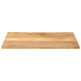 Vidaxl tafelblad rechthoekig 90x80x2,5 cm massief mangohout