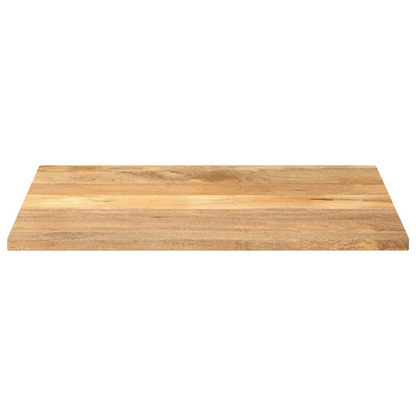 Vidaxl tafelblad rechthoekig 100x80x2,5 cm massief mangohout