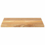 Vidaxl tafelblad rechthoekig 90x60x3,8 cm massief mangohout