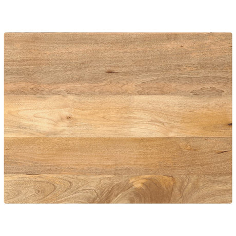 Vidaxl tafelblad rechthoekig 90x70x3,8 cm massief mangohout