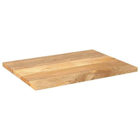 Vidaxl tafelblad rechthoekig 90x70x3,8 cm massief mangohout