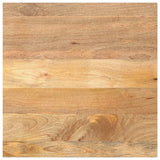 Vidaxl tafelblad vierkant 80x80x3,8 cm massief mangohout