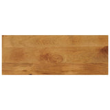 Vidaxl tafelblad rechthoekig 90x30x2,5 cm massief mangohout