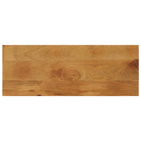 Vidaxl tafelblad rechthoekig 90x40x2,5 cm massief mangohout