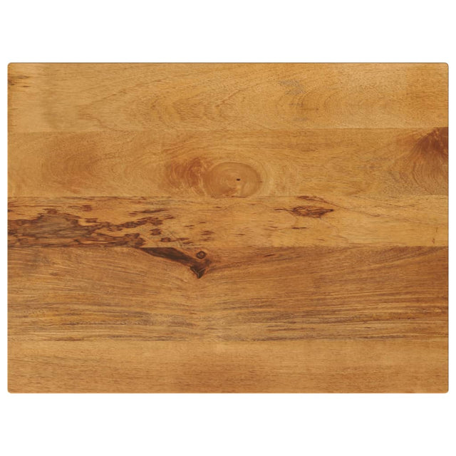 Vidaxl tafelblad rechthoekig 80x60x2,5 cm massief mangohout