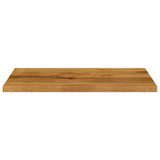 Vidaxl tafelblad rechthoekig 80x60x2,5 cm massief mangohout