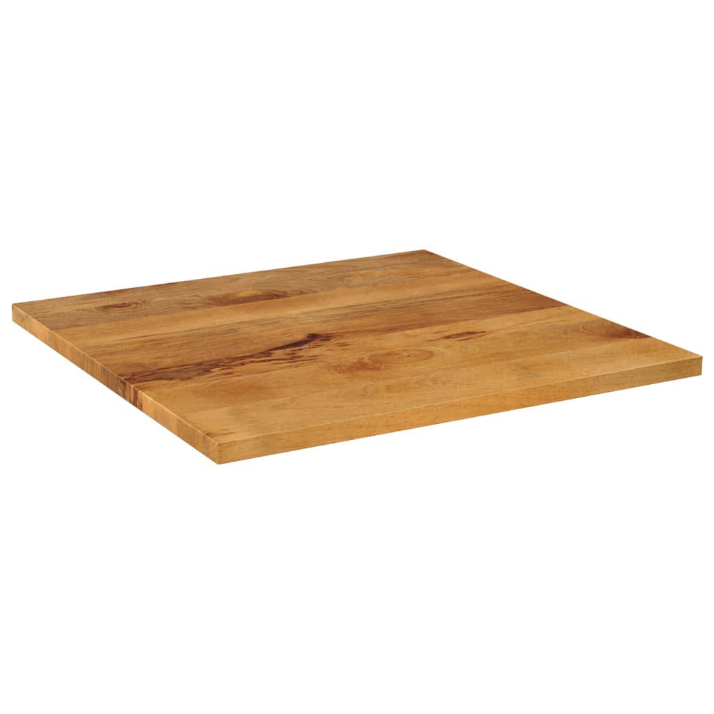 Vidaxl tafelblad vierkant 80x80x2,5 cm massief mangohout