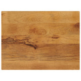 Vidaxl tafelblad rechthoekig 70x60x3,8 cm massief mangohout
