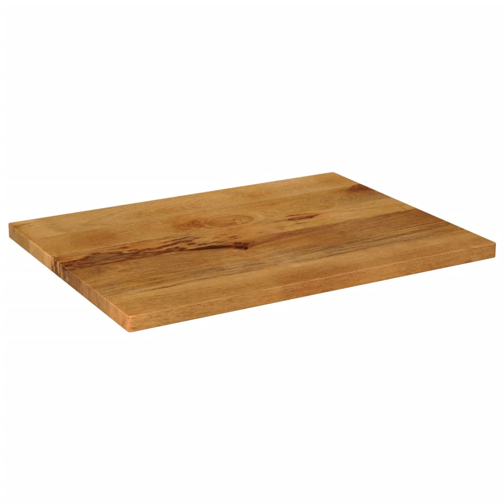 Vidaxl tafelblad rechthoekig 80x70x3,8 cm massief mangohout