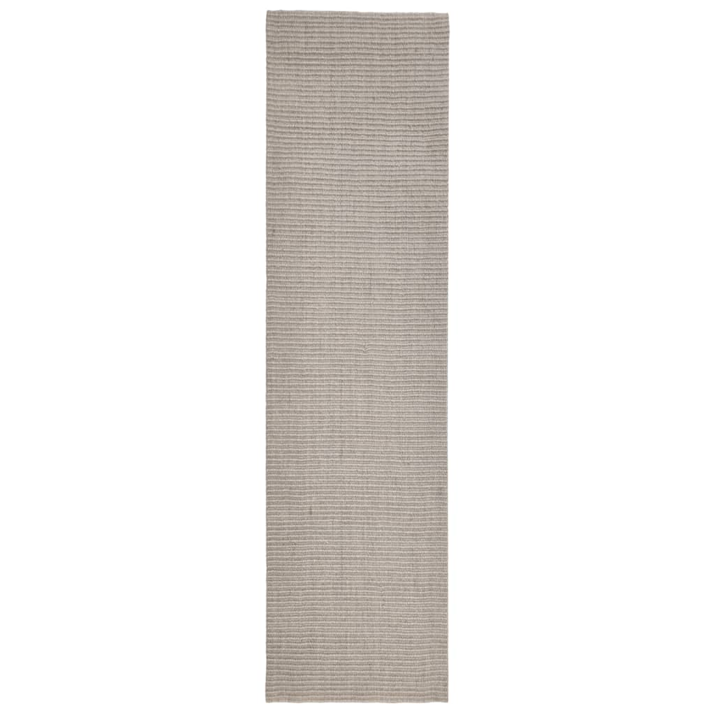 Vidaxl sisalmat fir kraazt Post 66x250 cm Sand -colored