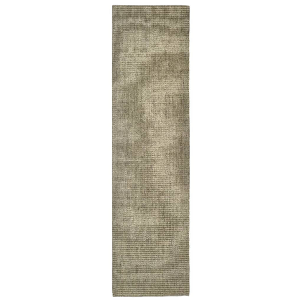 Vidaxl sisalmat pour gratter le post 66x250 cm taupe