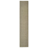 Vidaxl sisalmat voor krabpaal 66x350 cm taupe